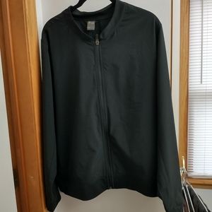 Old Navy Active Black Zip-Front Bomber Jacket sz XL